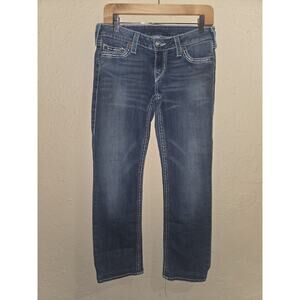 True Religion Jeans Johnny Low Rise, Straight Size 28
